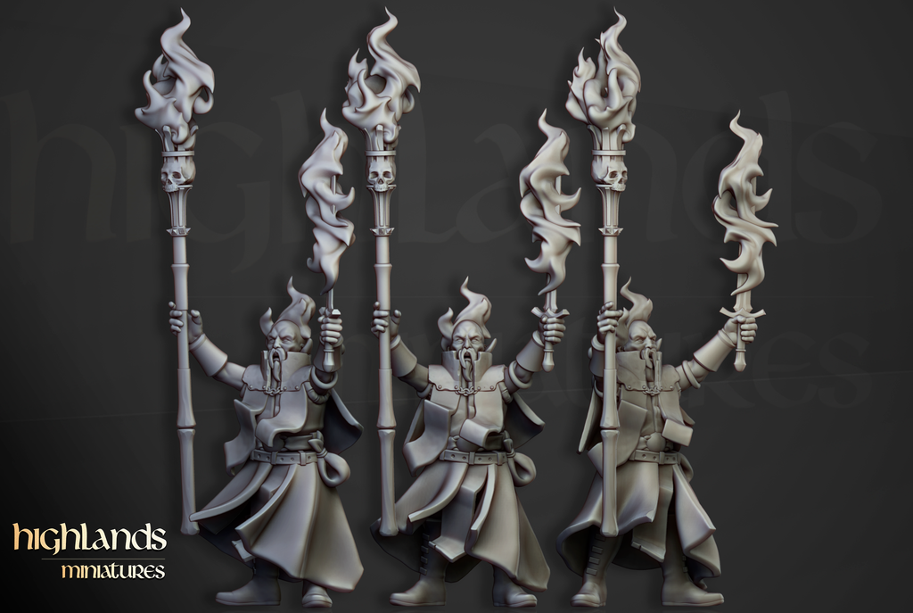 Wizard, Highlands Miniatures