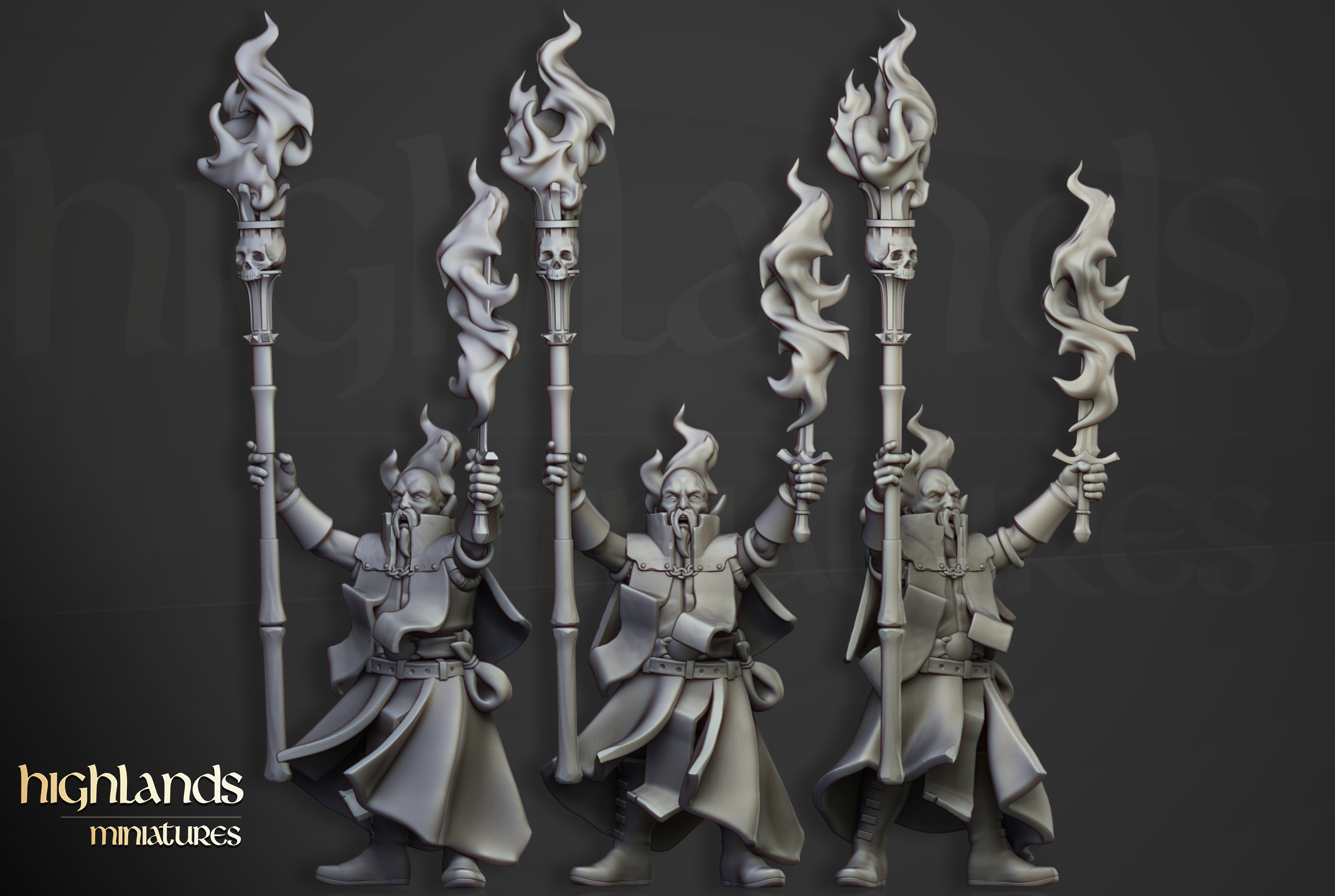 Wizard, Highlands Miniatures