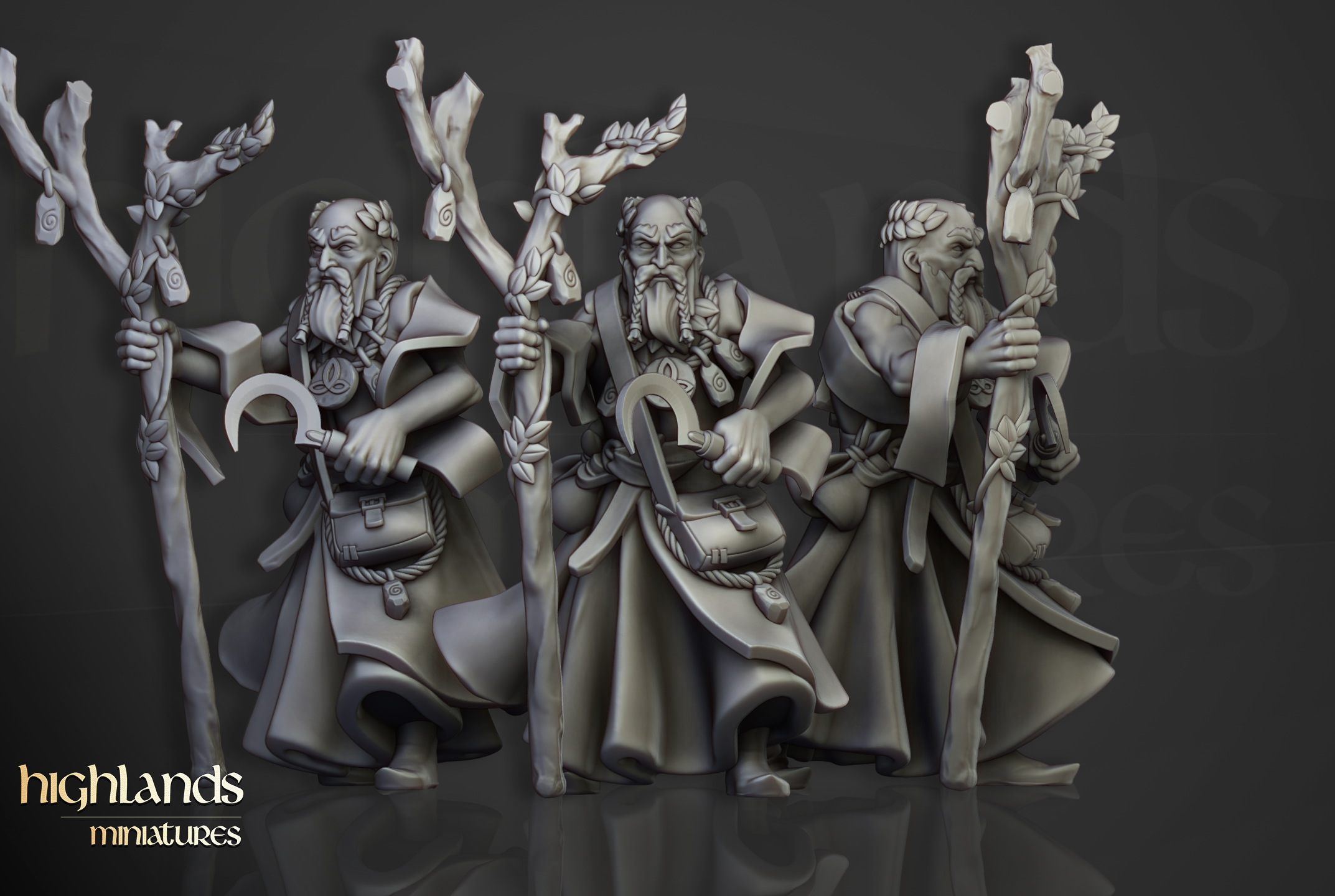 Wizard, Highlands Miniatures