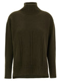 Tom Ford Cashmere Blend Turtleneck Sweater — Olive