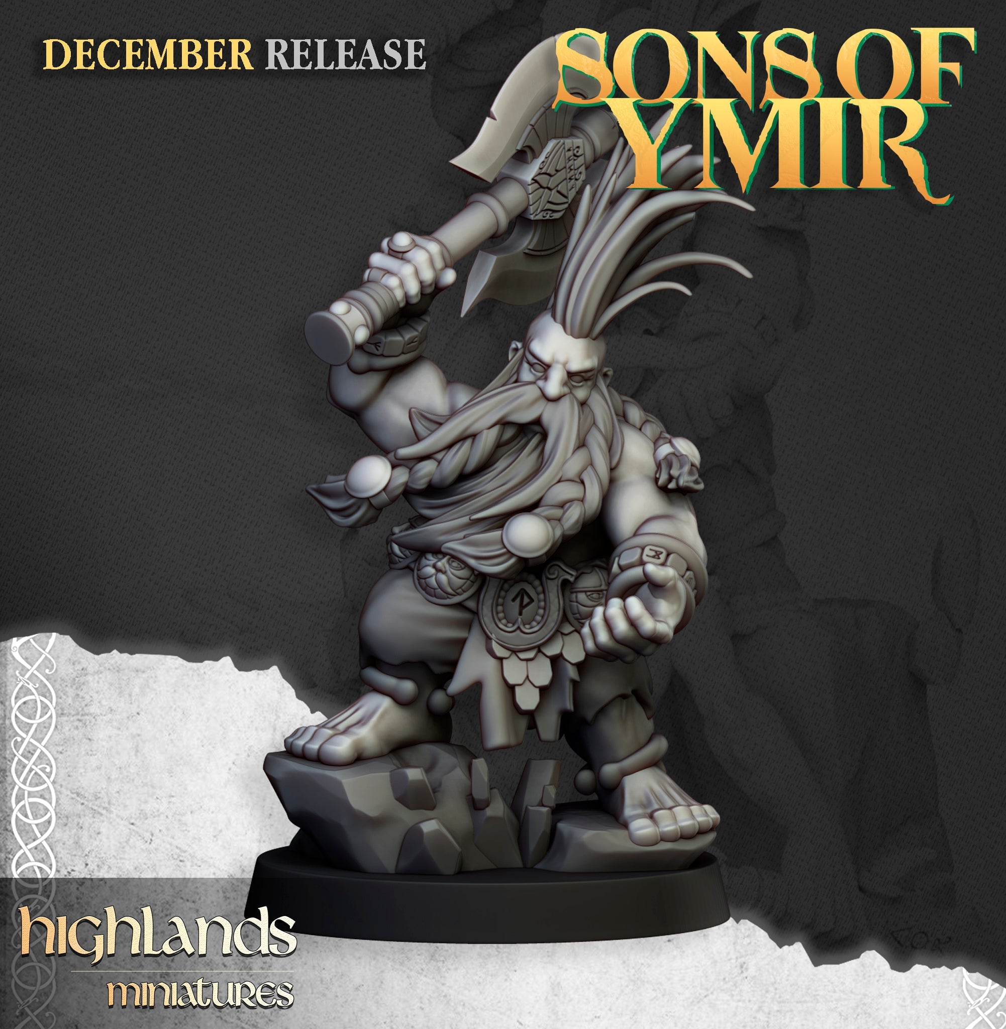 Dwarf Daemonseeker, Highlands Miniatures