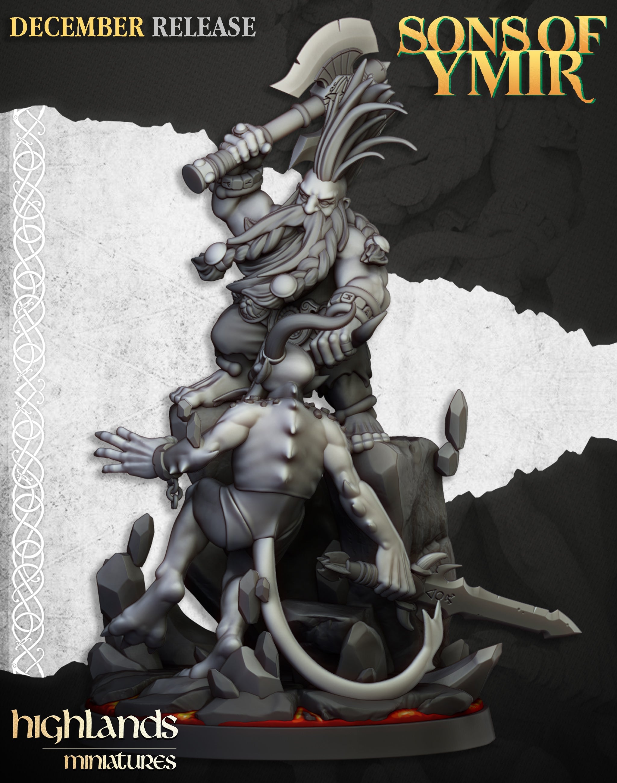 Dwarf Daemonseeker, Highlands Miniatures