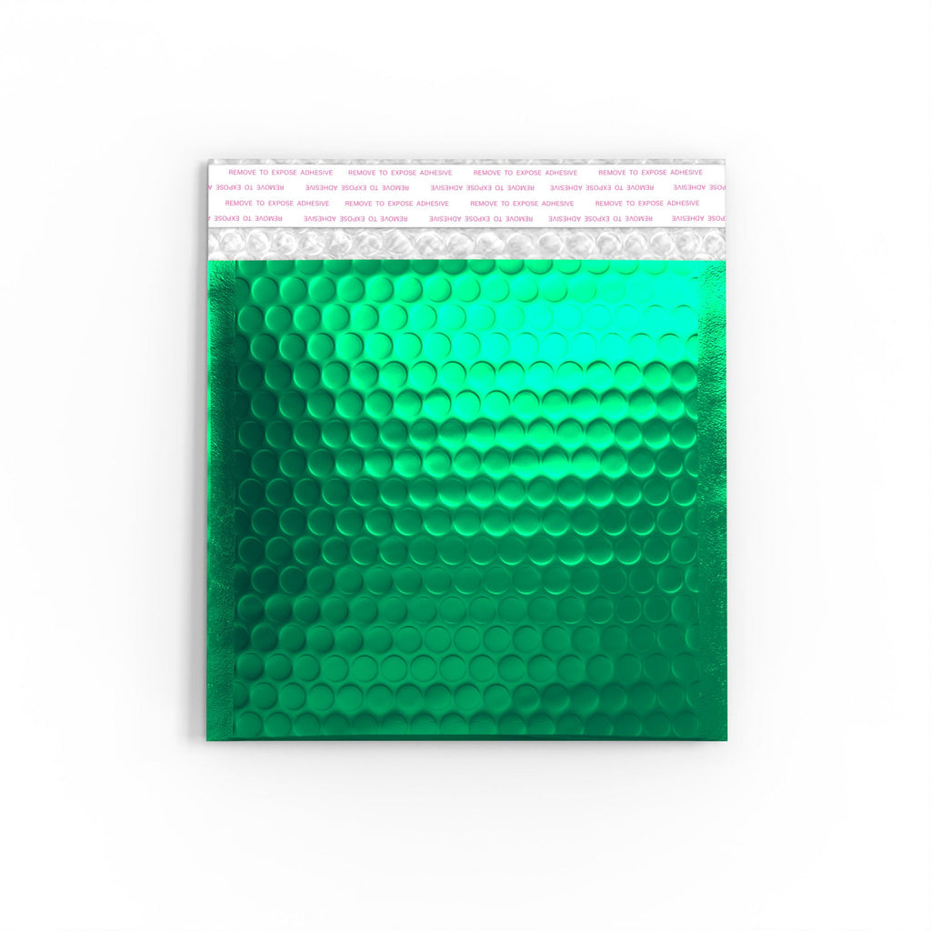 Metallic Finish Bubble Bag Mailers