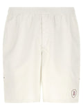 Brunello Cucinelli Tennis Nylon Bermuda Shorts — White