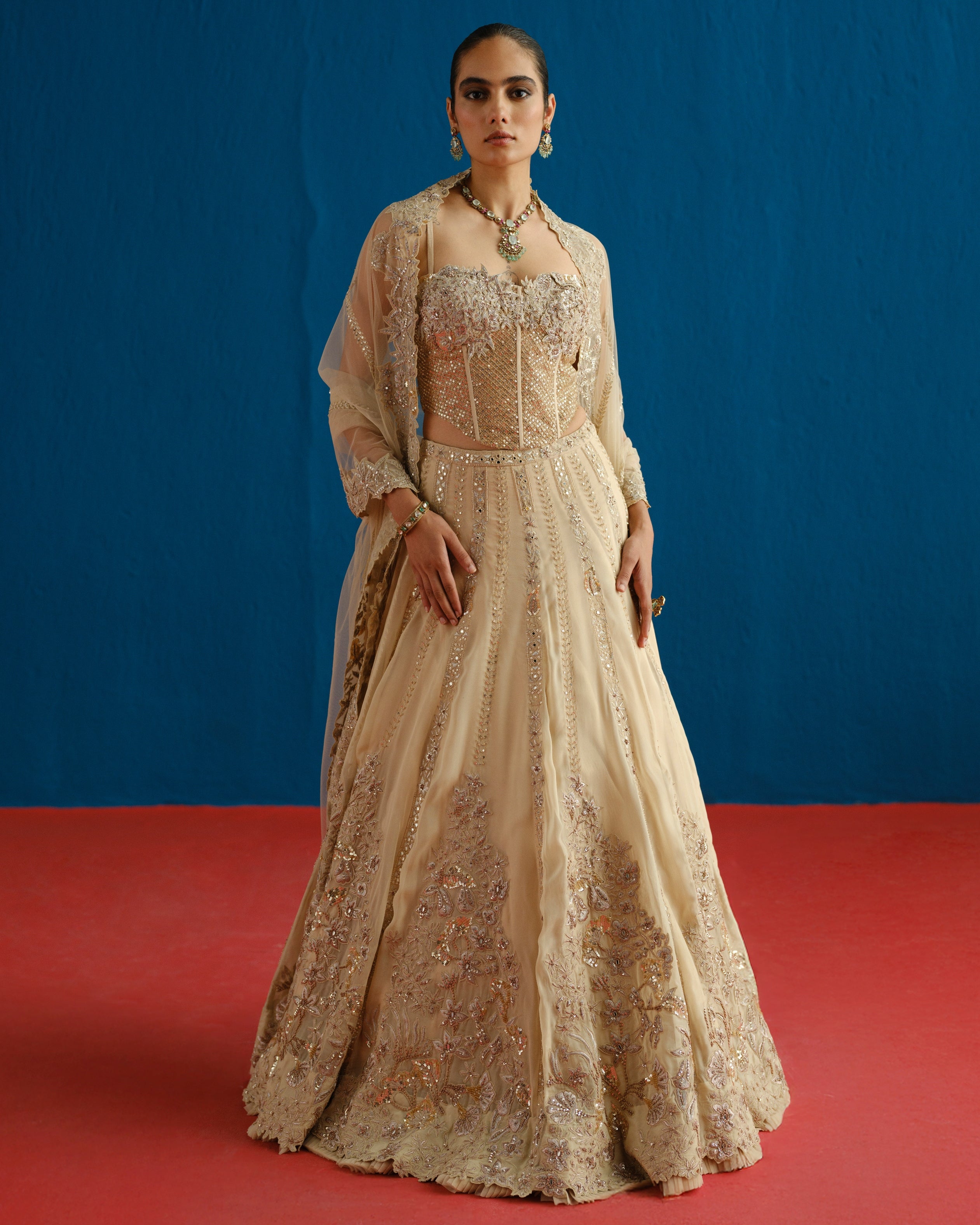 Keya Lehenga Set By KYNAH, Luxury Indian Fashion & Bridal Wear