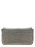 Brunello Cucinelli Monile Clutch — Silver
