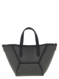Brunello Cucinelli BC Duo Mini Precious Top Handle Bag — black