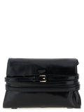 Moschino Tie Me Crossbody Bag — Black