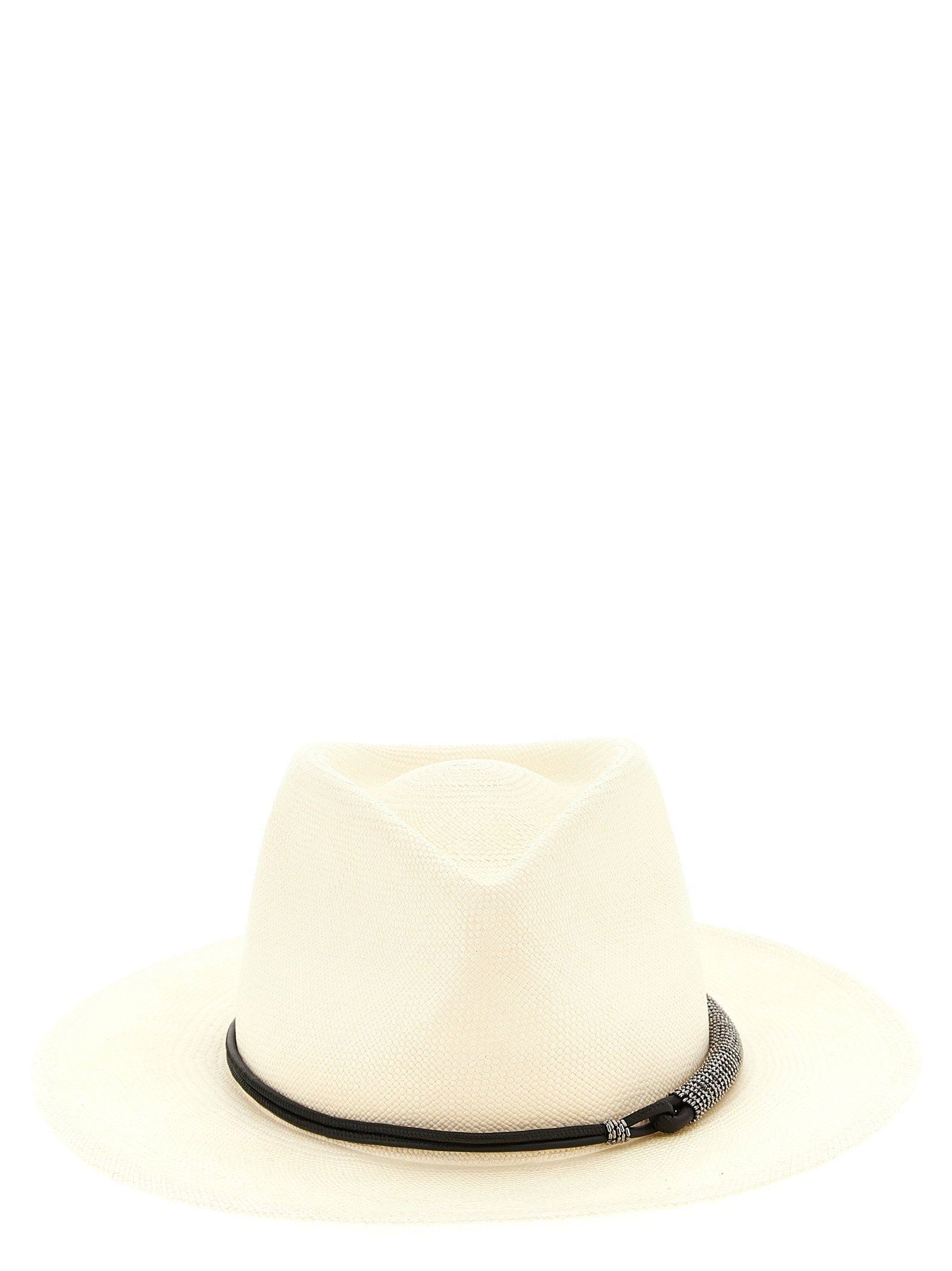 Brunello Cucinelli Fedora — Cream
