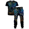 Galaxy Mandala T-Shirt and Joggers Combo