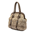 Tessuto Gaufre Frame Tote