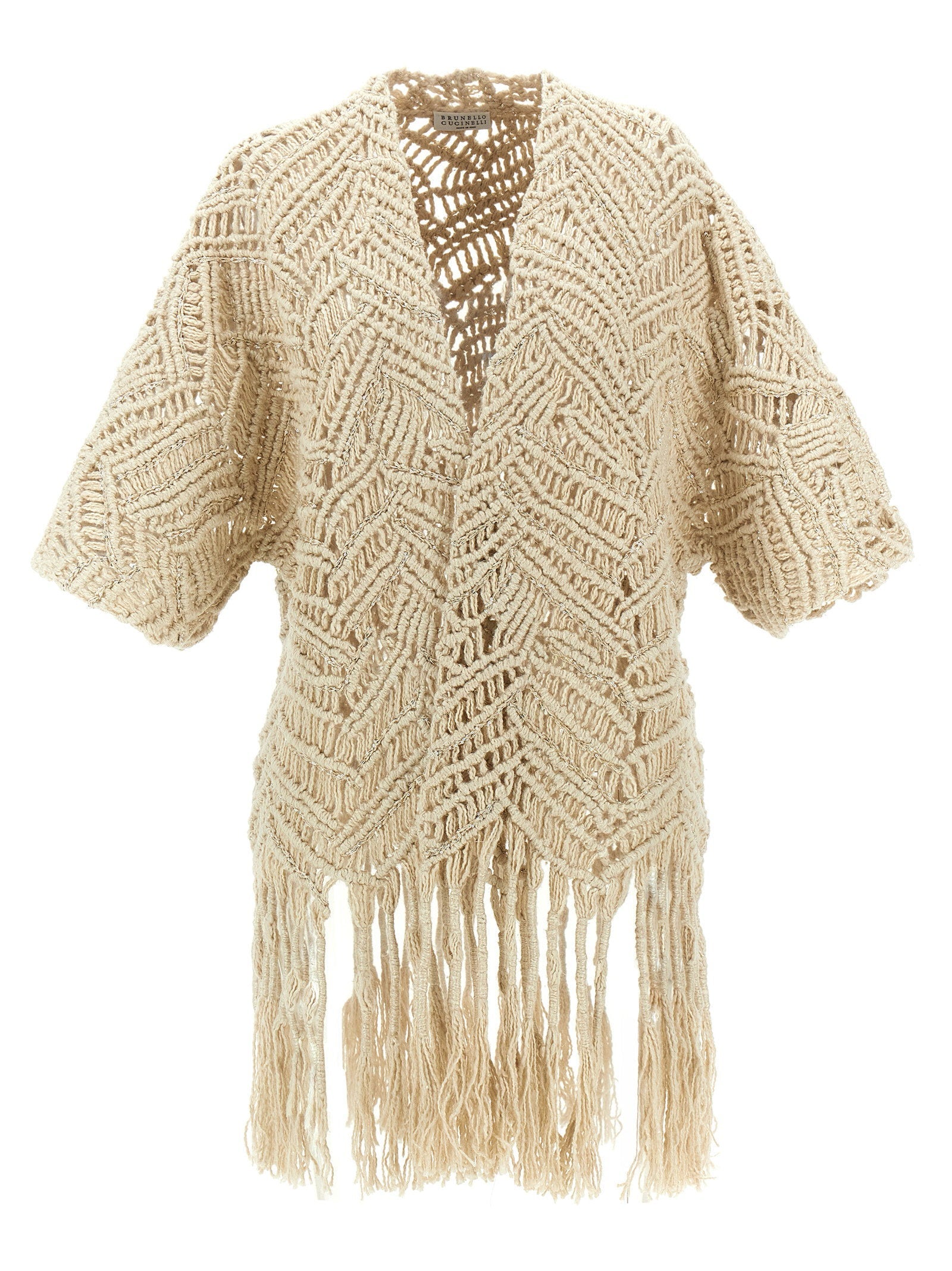 Brunello Cucinelli Cardigan — Cream