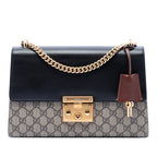 Medium GG Supreme Padlock Shoulder Bag