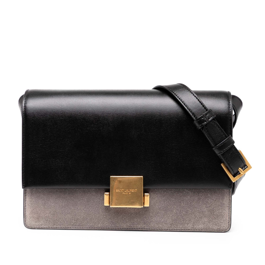 Medium Calfskin and Suede Bellechasse Bag