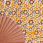 Silk & Wood fan Balat