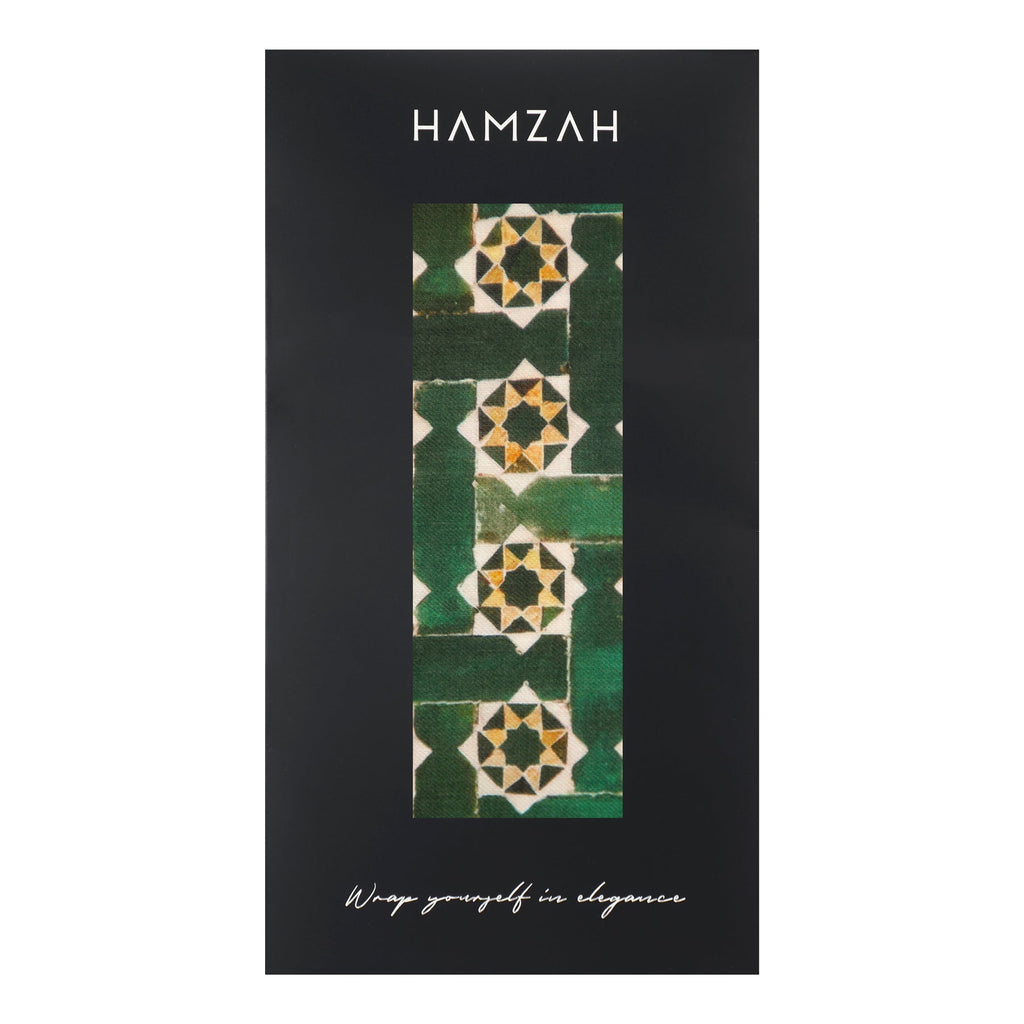 Green Modal Scarf for Women Andalusí