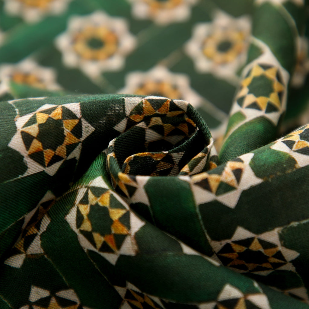 Green Modal Scarf for Women Andalusí