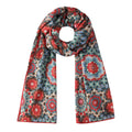 Multicolor Scarf Inspired by Alhambra Tiles