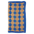 Blue Silk Scarf Ottoman Print Tezship