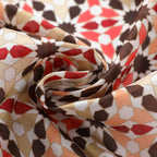 Islamic Mosaic Tile Silk Scarf Suhail V1