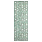 Modal Hijab with Green Geometric Print