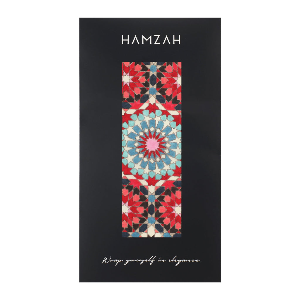 Multicolor Silk Scarf Baraka V1