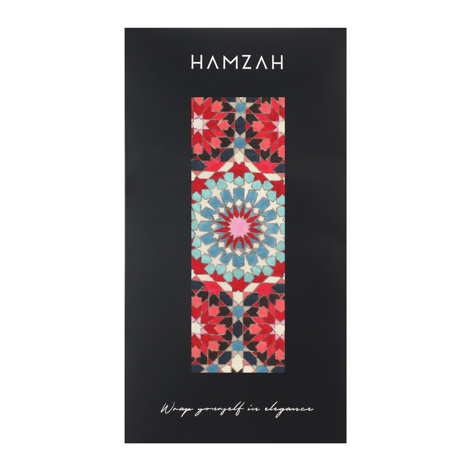 Multicolor Silk Scarf Baraka V1