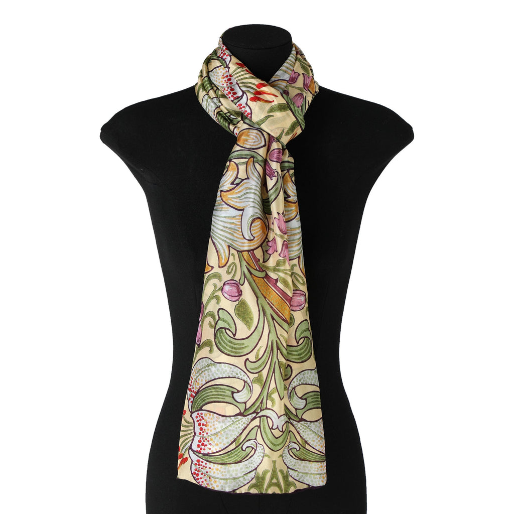 William Morris Scarf - 100% Silk - Georg
