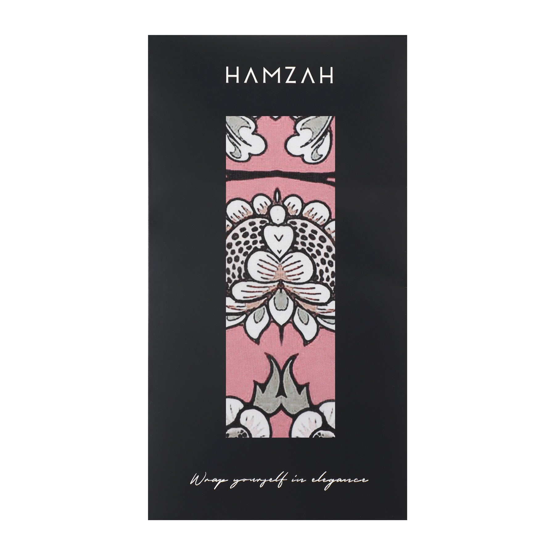 Floral Pink Scarf - William Morris - 100% Habotai Silk