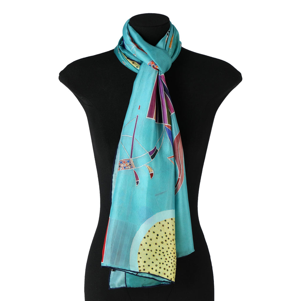 Kandinsky Scarf - Intime Message - Silk