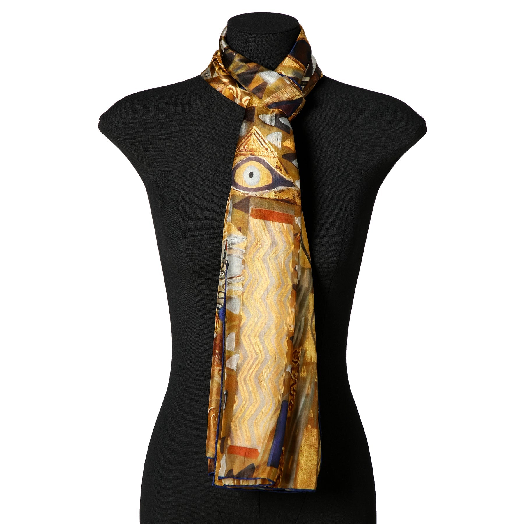 G. Klimt inspired Silk Scarf