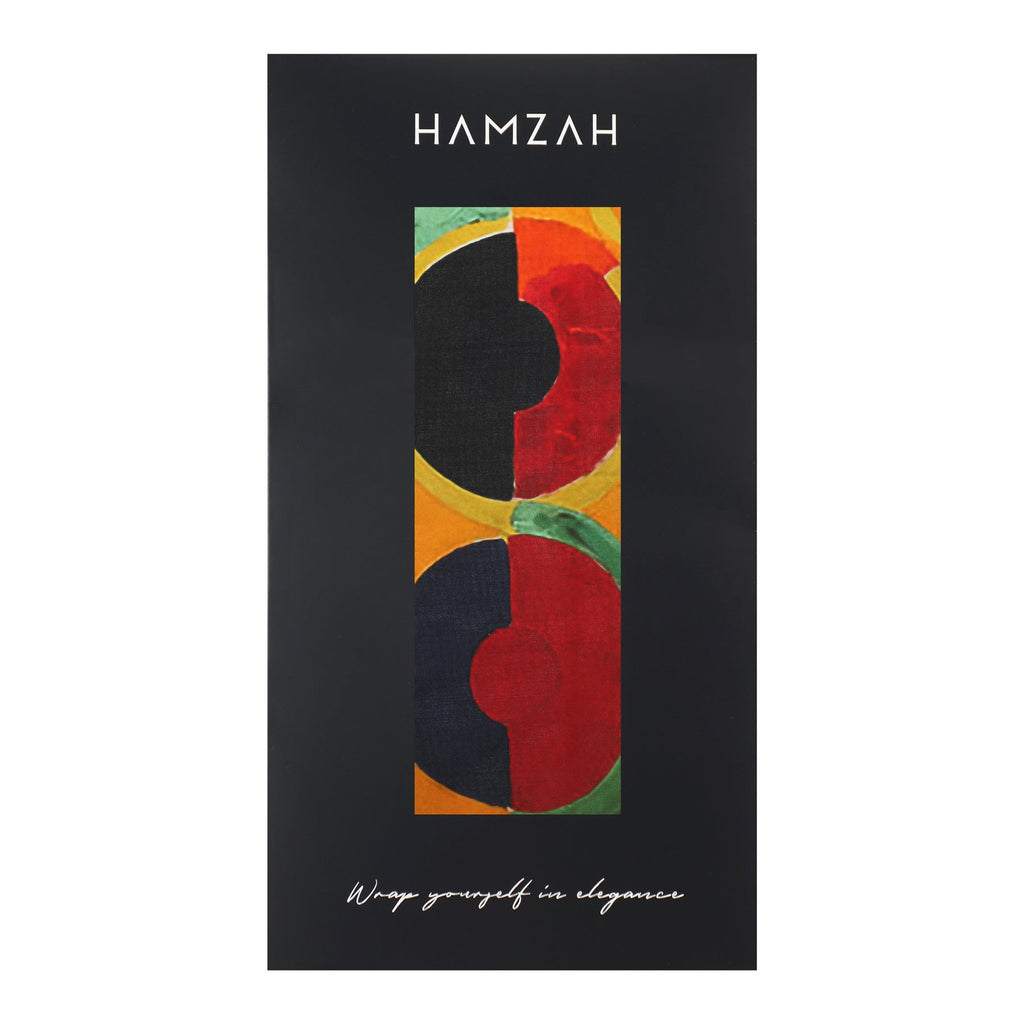 Delaunay Scarf - Rhythm, The Joy of Living - 100% Silk