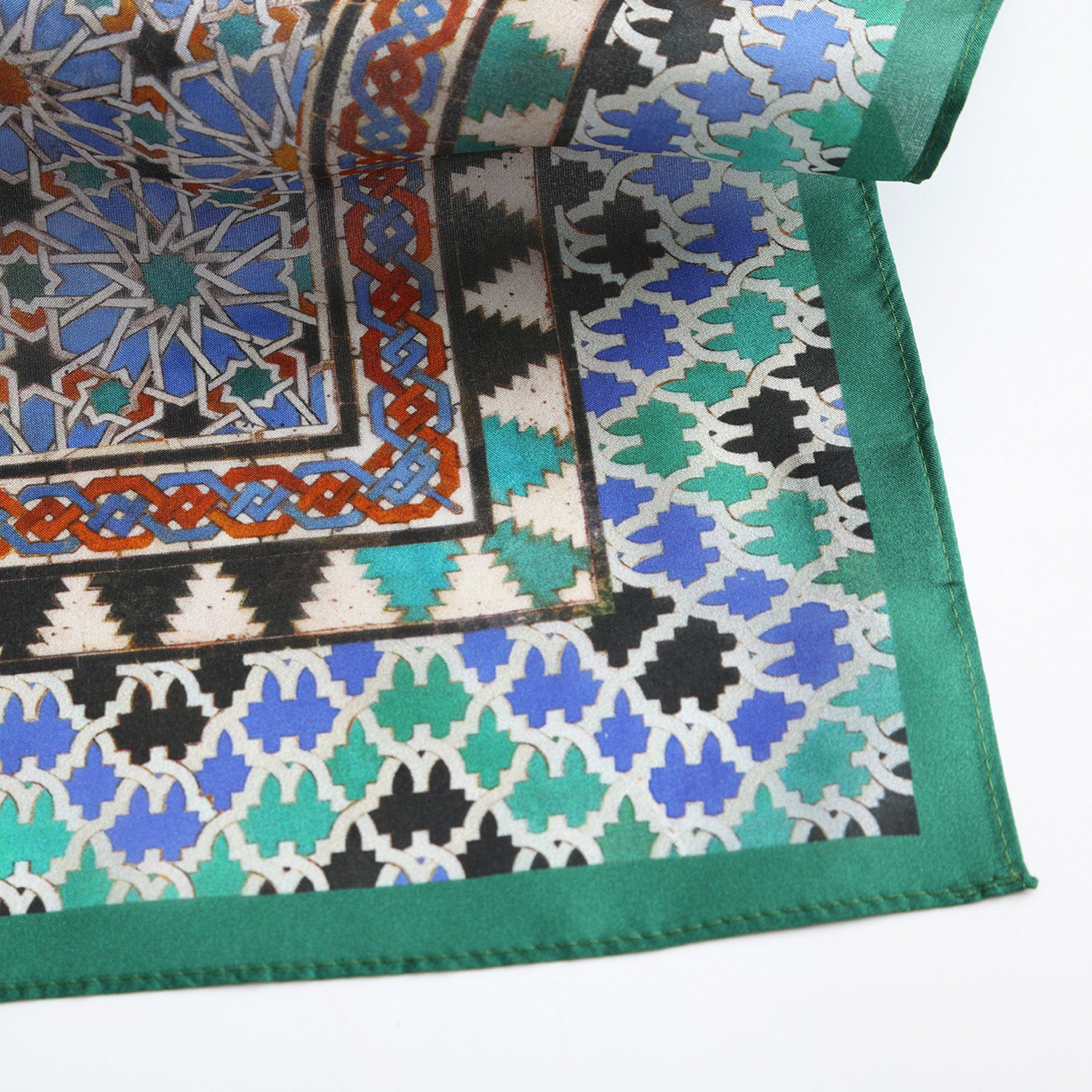 Alhambra Art Silk Square Scarf