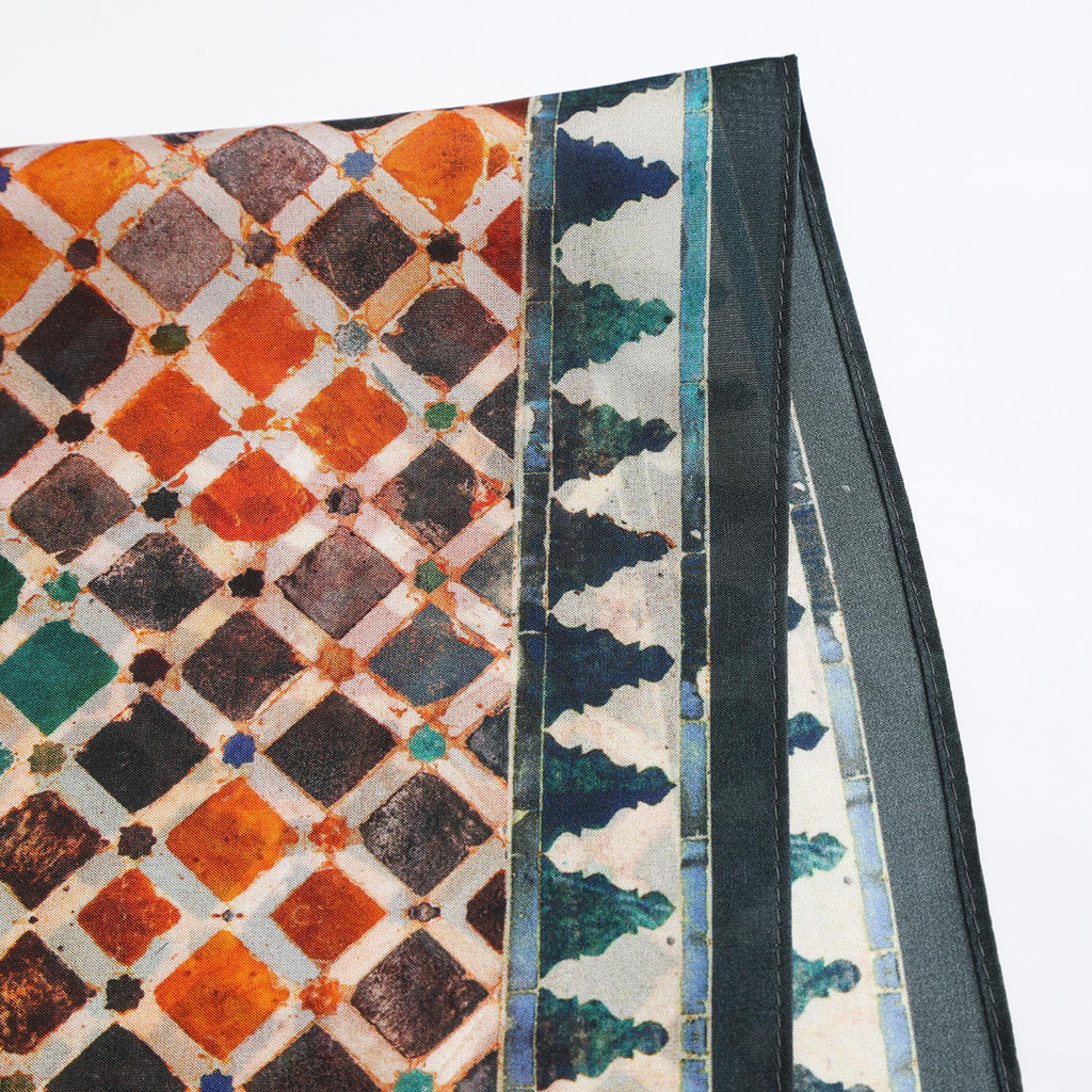 Colorful Square Scarf Comares