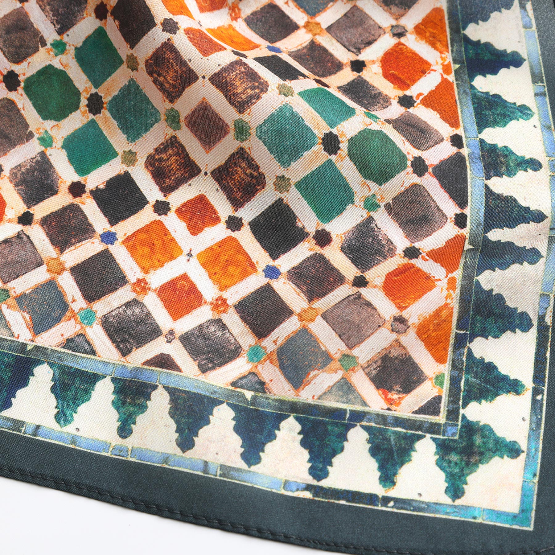 Colorful Square Scarf Comares