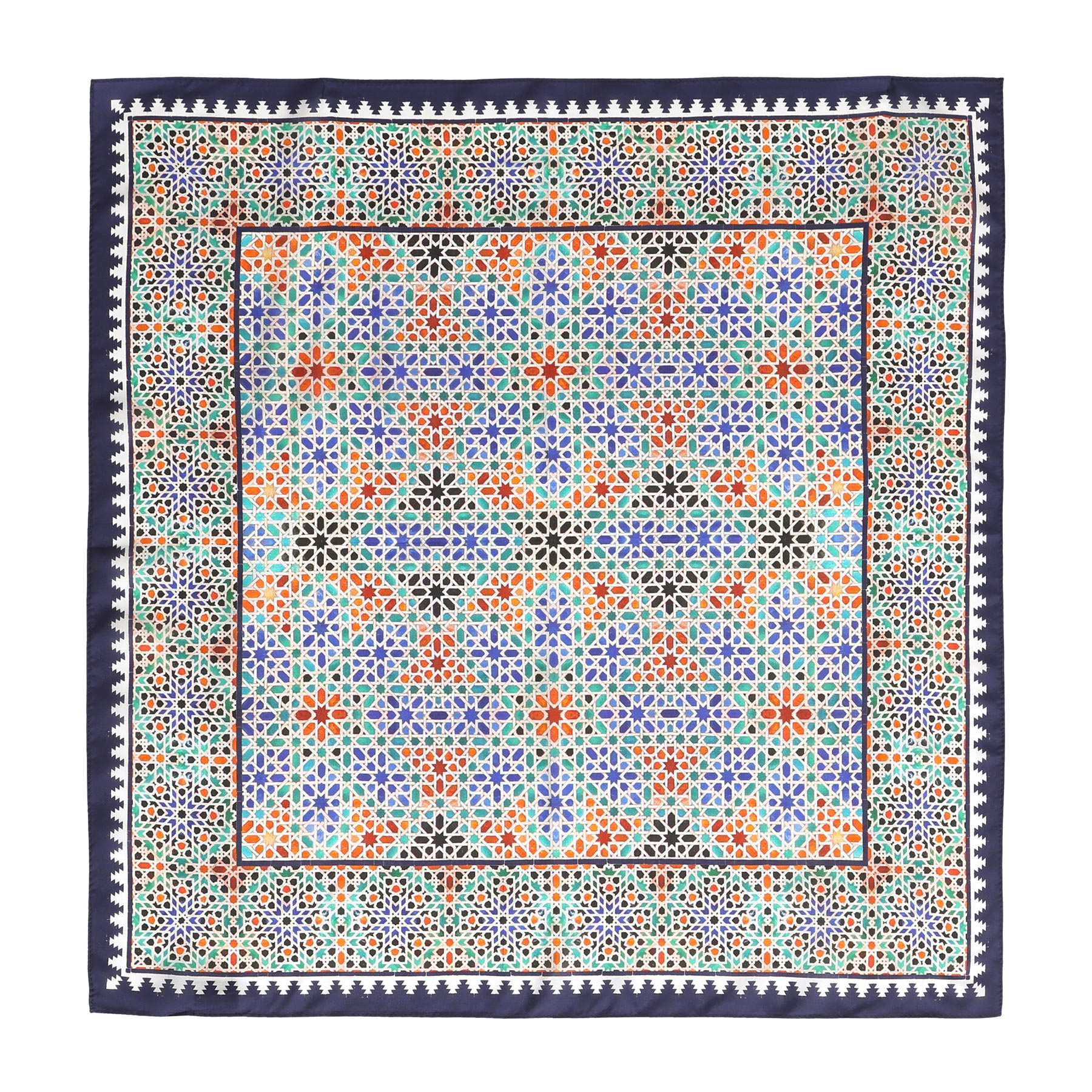 Square Scarf Blue Madiya