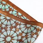 Brown Silk Neckerchief for Women