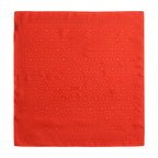 Red Square Scarf Dalila v2 - 100% Silk