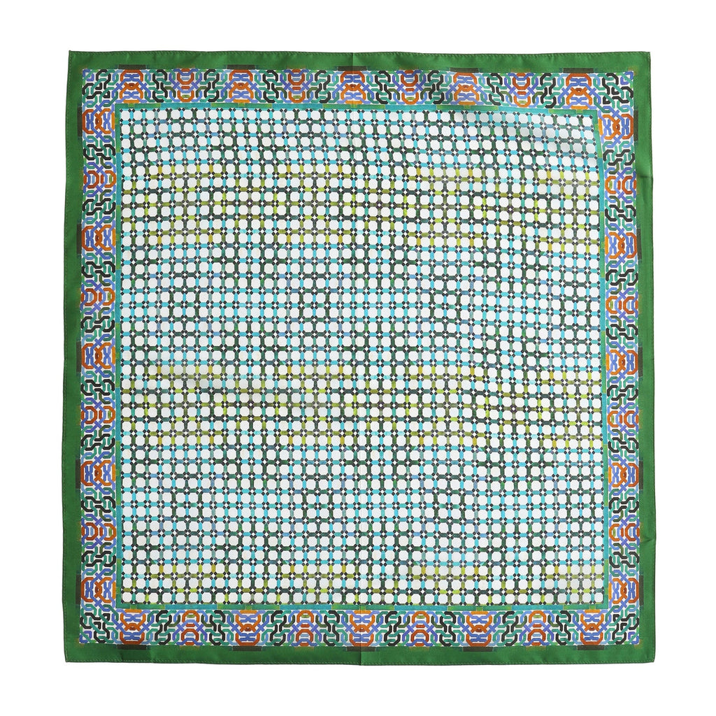 Coloful Neckerchief 100% Silk