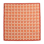 Silk Neckerchief Orange Islamic Art Print