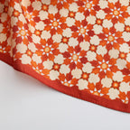 Silk Neckerchief Orange Islamic Art Print