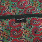 Ufuq Green Luxury Silk & Wool Scarf 180 x 65 cm – Moroccan Inspired Design