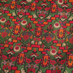 Sarab Green Luxury Silk & Wool Scarf 180 x 65 cm – Moroccan Inspired Design