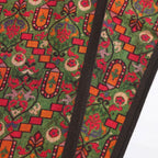 Sarab Green Luxury Silk & Wool Scarf 180 x 65 cm – Moroccan Inspired Design