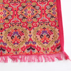 Mihrah Brown Luxury Silk & Wool Scarf 180 x 65 cm – Moroccan Inspired Design