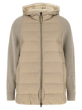 Brunello Cucinelli Shiny Zipper Pull Down Jacket