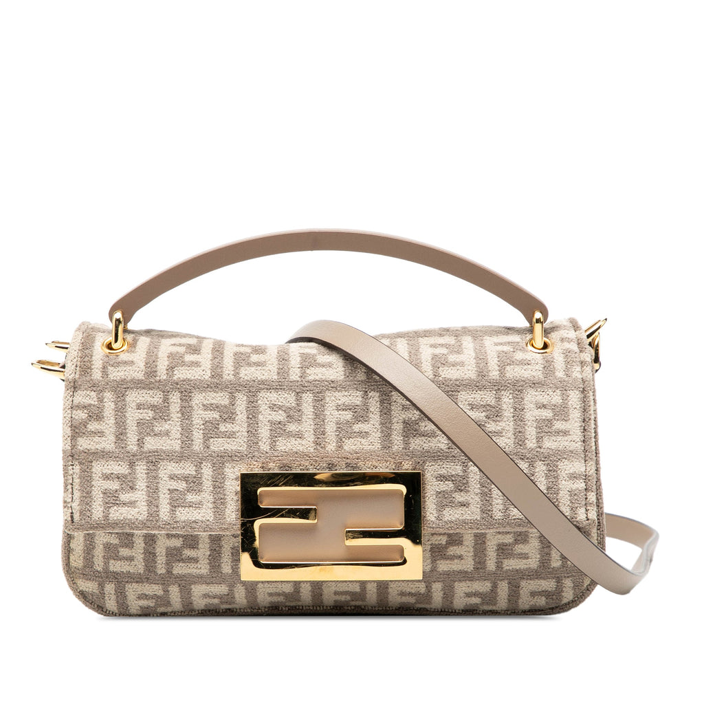 Zucchino Velvet Baguette Phone Pouch Satchel