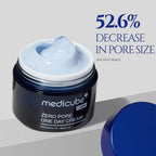 Medicube – Zero Pore One Day Cream 50ml – Crema Ligera para Minimizar Poros e Hidratar