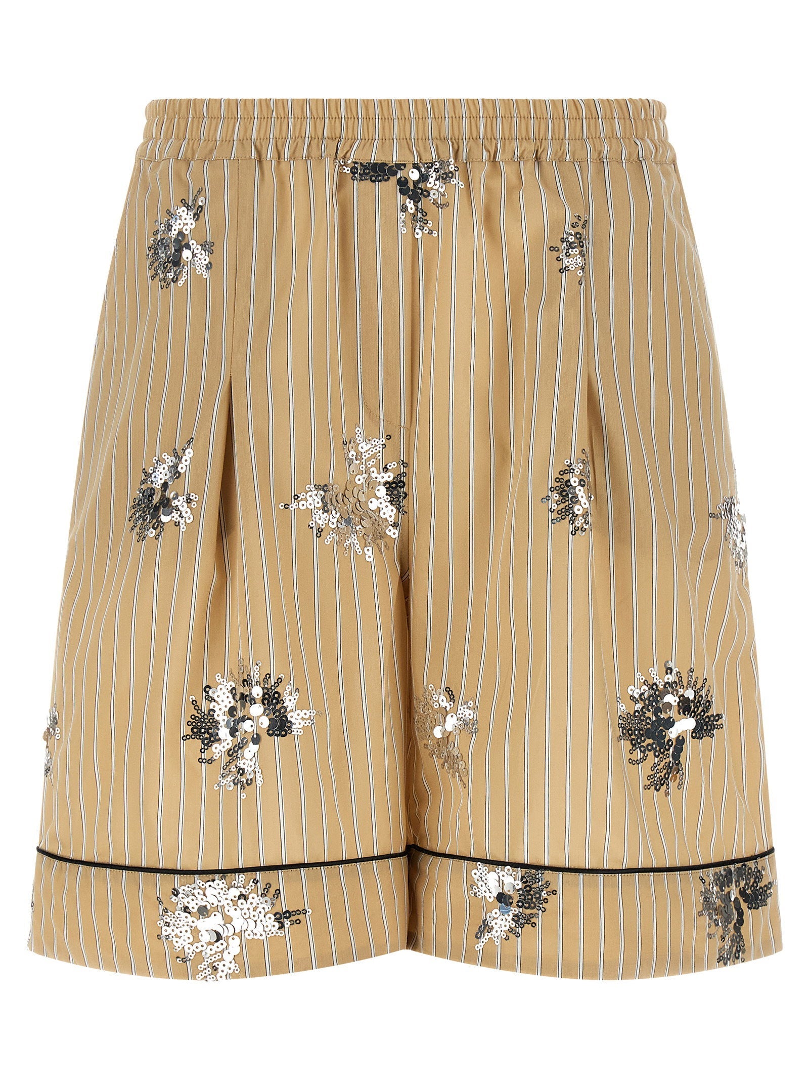 Le Twins Shorts — Beige