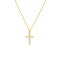 Twist Cross Heart Center Necklace